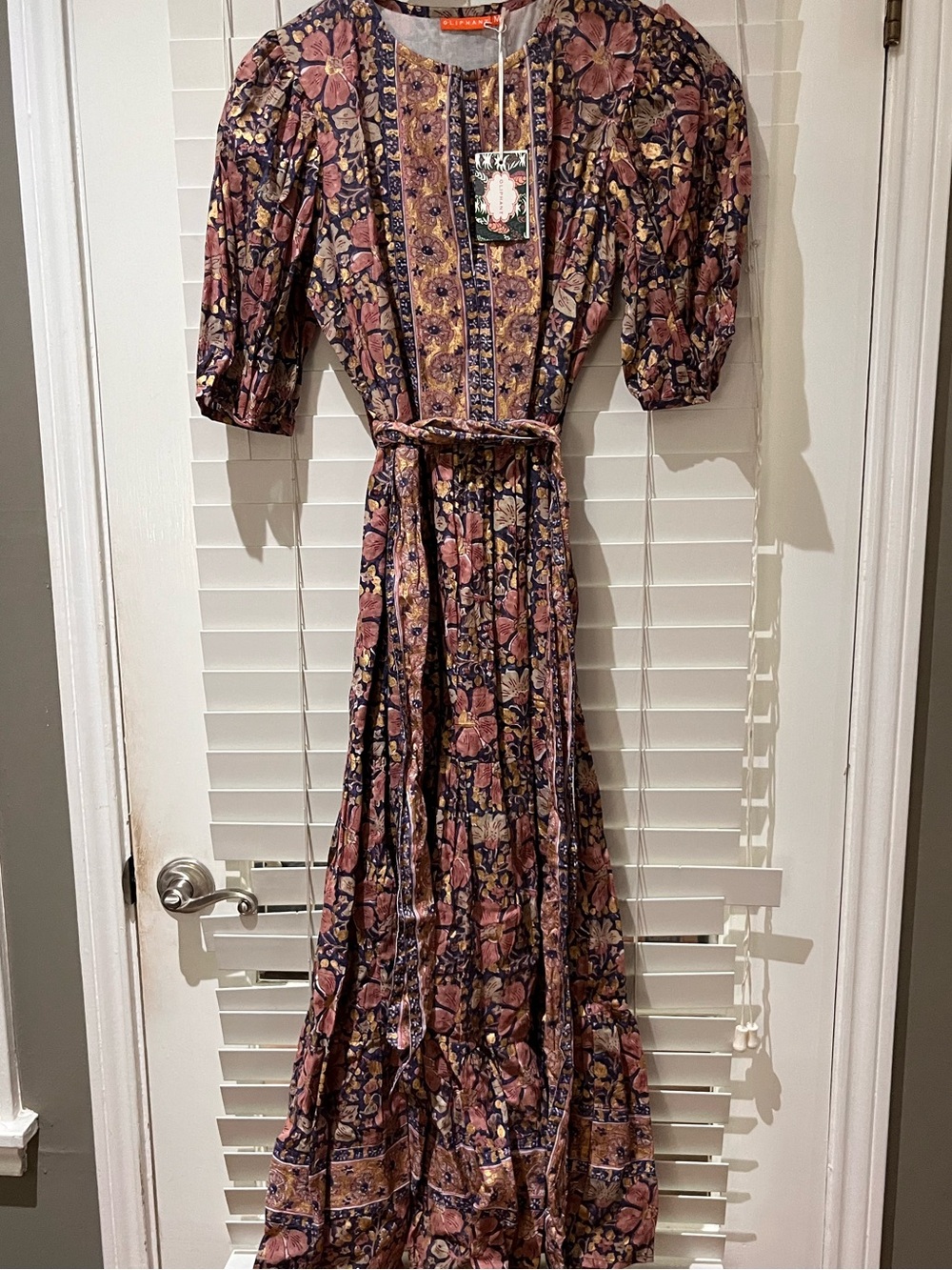 NWT Oliphant maxi dress, size M